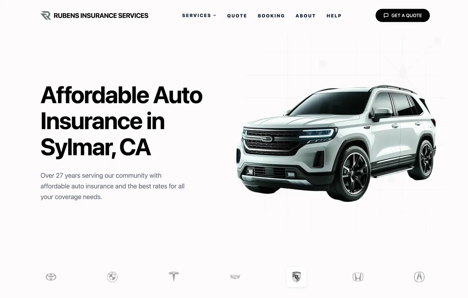 Affordable Auto Insurance | Rubens Insurance Services - Best Rates in Sylmar, CA